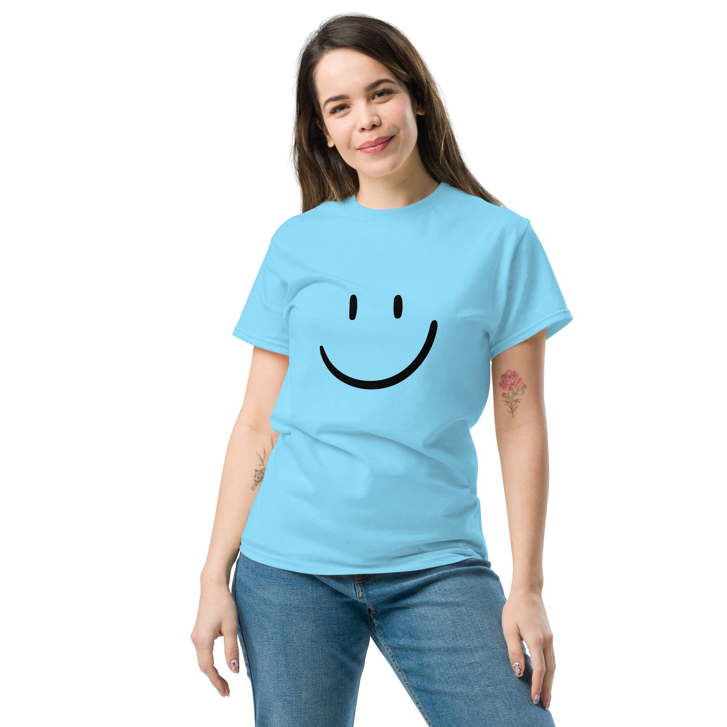 "Hey You - Better with you in it" Smiley Face Tee (Unisex)